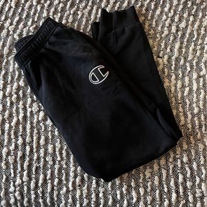 Black champion sweatpants